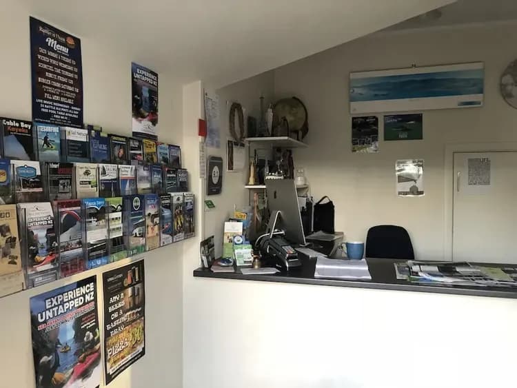 Check-in/check-out kiosk