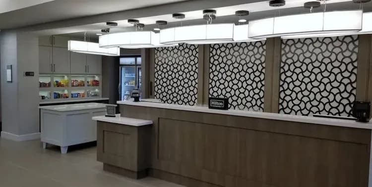 Check-in/check-out kiosk