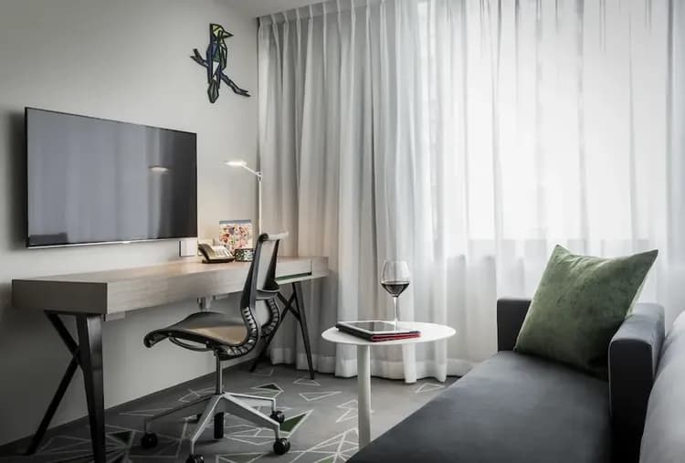 In-room business center