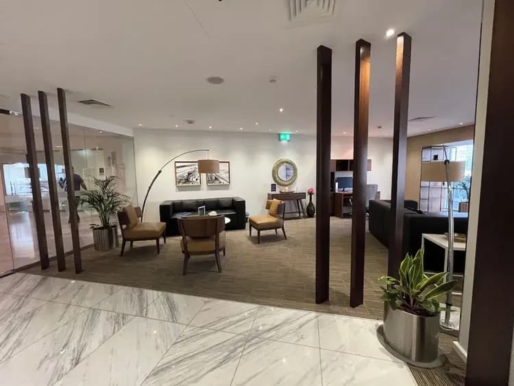 Lobby sitting area