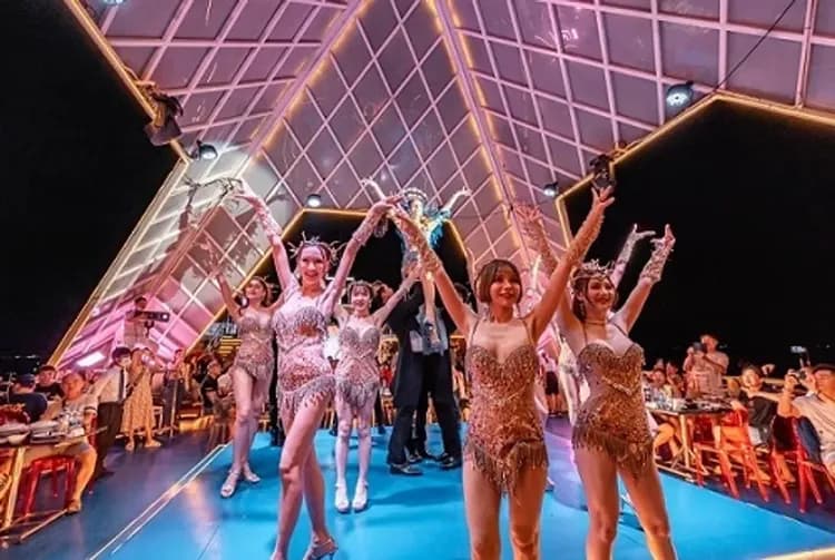 OCEAN SKY暹邏海天派對(國際自助餐+人妖公主+男模表演)