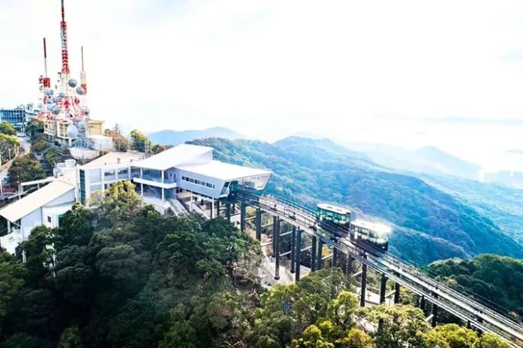 擷取自稲佐山公園官網-稻佐山斜坡車(約8分鐘)