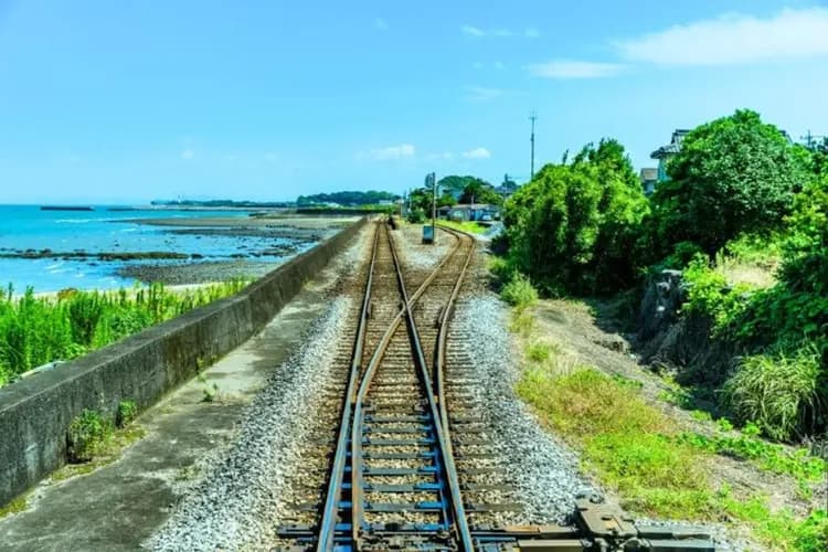 島原海景電車(島原++大三東)