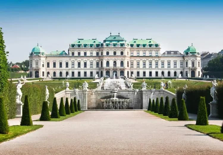 奧地利景點美景宮貝爾維蒂宮