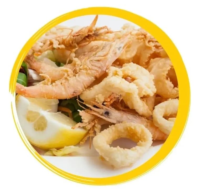 義大利,義大利旅遊,義大利美食,威尼斯必吃,威尼斯美食,炸海鮮,義大利墨魚麵