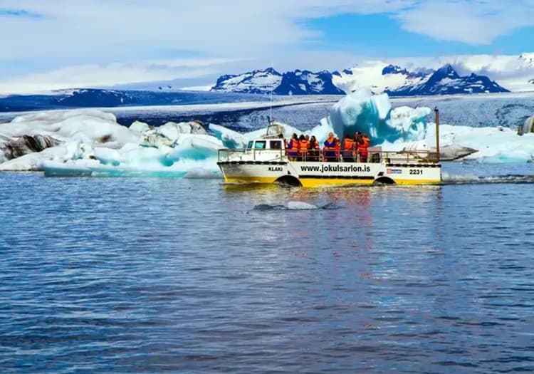 冰島旅遊,傑古沙龍冰河潟湖,傑古沙龍冰河潟湖水陸兩用船