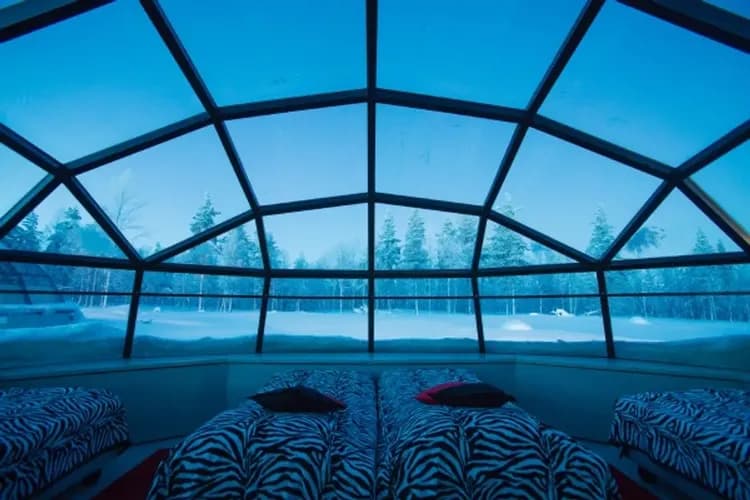 Kakslauttanen Arctic Resort(授權官網使用)-玻璃極光屋