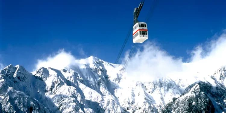 日本唯一雙層纜車-新穗高纜車