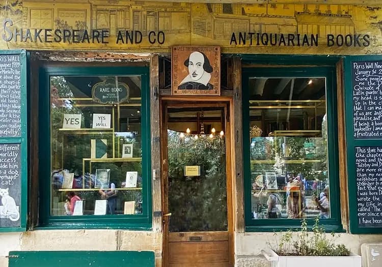 法國旅遊, 巴黎景點, 莎士比亞書店