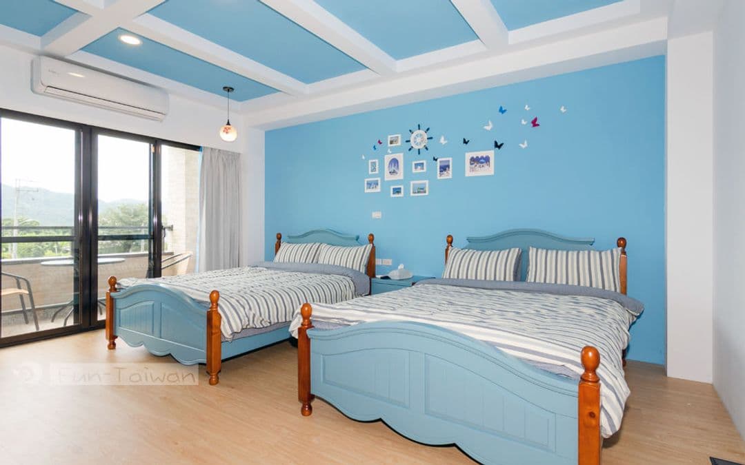 花蓮縣-隱花民宿|山景陽台x大露台|享早餐|預約BBQ