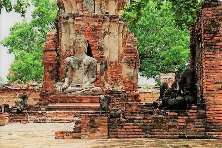 瑪哈泰寺-大城風情漫遊