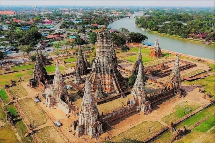 柴瓦塔那蘭寺-大城風情漫遊