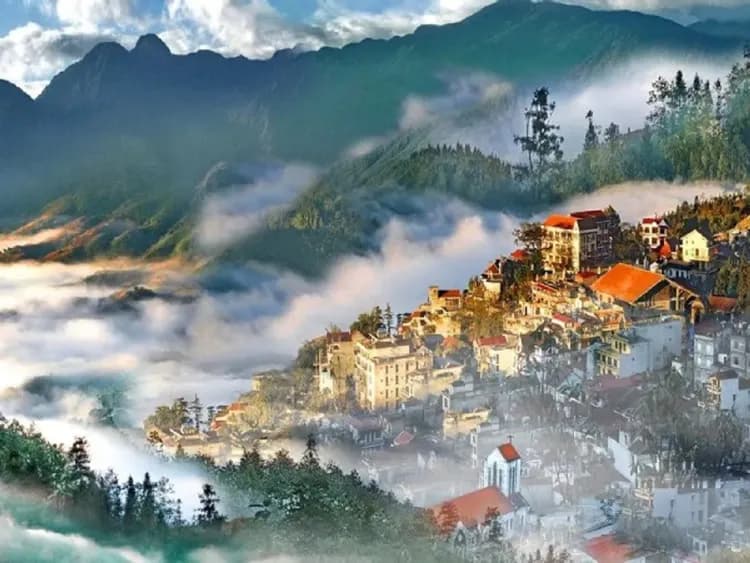 沙壩(夢幻雲霧山城)