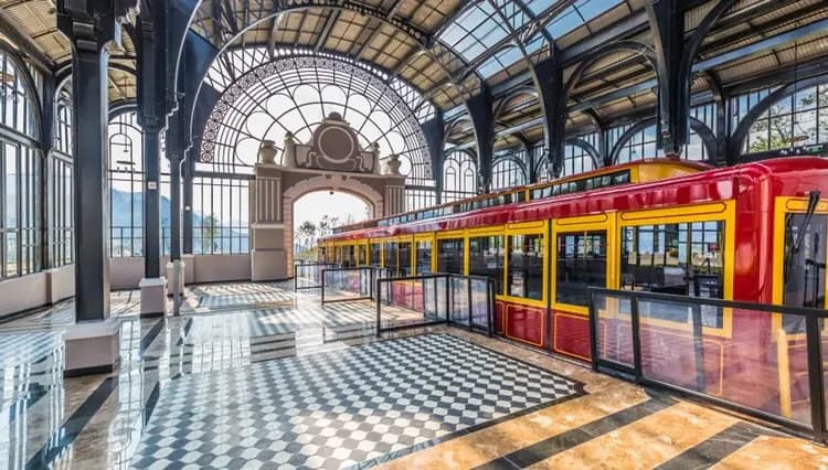 沙壩登山小火車