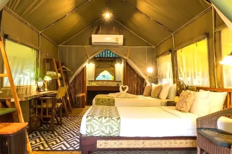 北碧帳篷酒店(乙晚;一泊二食)