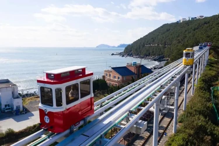 海雲台濱海列車.天空膠囊