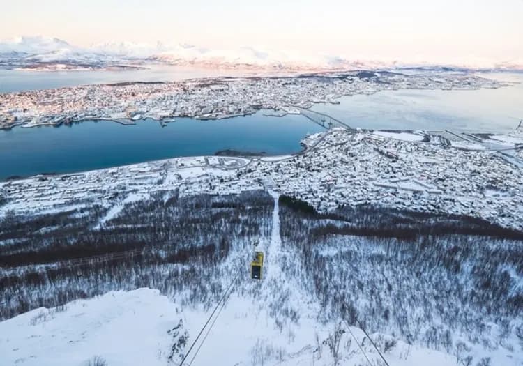 雄獅旅遊,北歐旅遊,挪威,Fjellheisen空中纜車,特羅姆瑟纜車