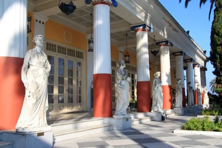 阿喀琉斯宮-愛奧尼亞海上的翡翠~科孚島