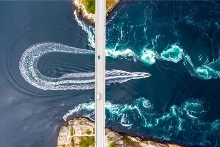 Saltstraumen-薩爾特流快艇(漩渦海鷹狩獵)