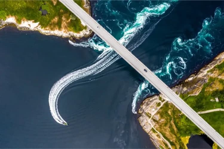 Saltstraumen-薩爾特流快艇(漩渦海鷹狩獵)