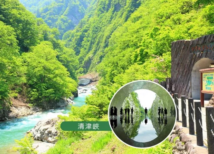 愛上新潟佐渡島5日~神隱少女木盆舟體驗.秘境清津峽.長岡煙火館.彌彥神社.天空之城.雙溫泉 (不進免稅店)-9