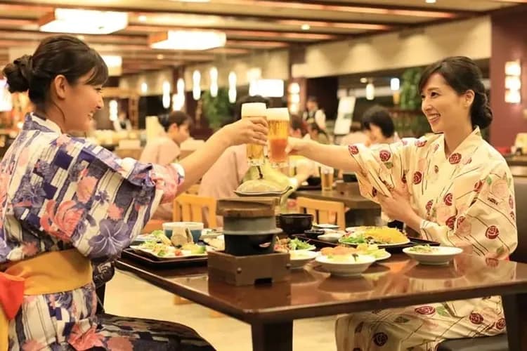 岩手:花卷溫泉飯店(乙晚;長腳蟹吃到飽)