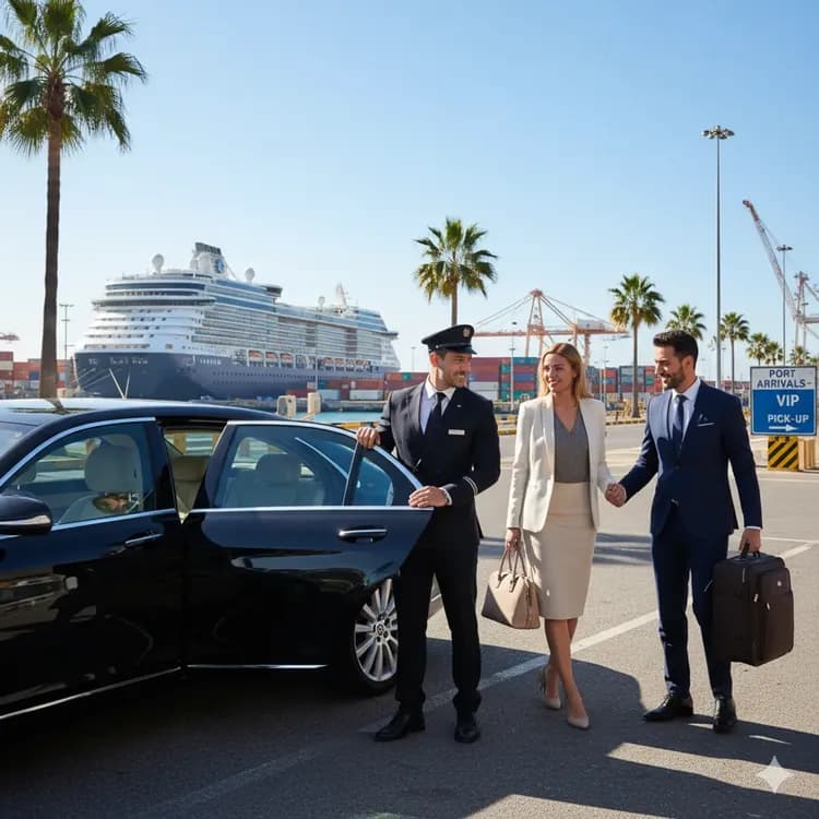 【高雄港口接/送】高雄市-高雄港|高級轎車(4人座)-6