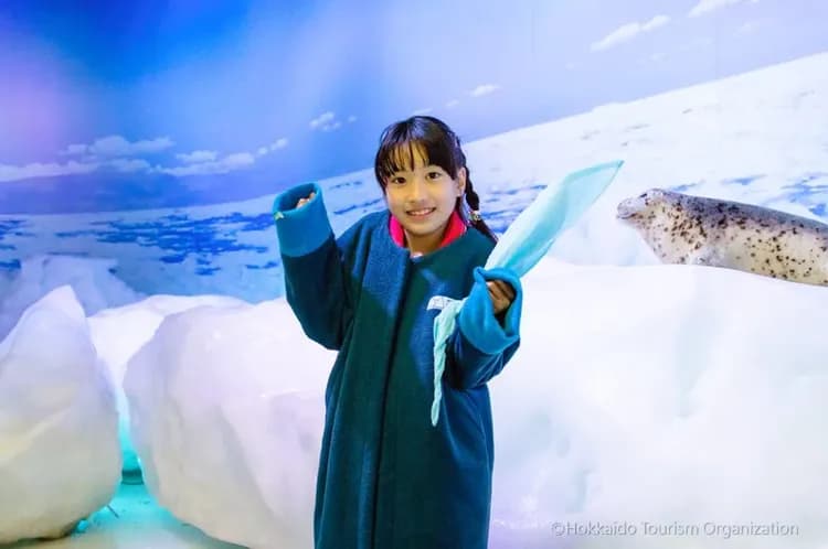 写真提供:Hokkaido Tourism Organization/禁止轉載-顎霍次克流冰館(贈流冰冰淇淋)