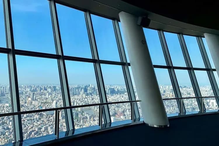 東京晴空塔©TOKYO-SKYTREE-東京晴空塔(登上350m天望甲板)
