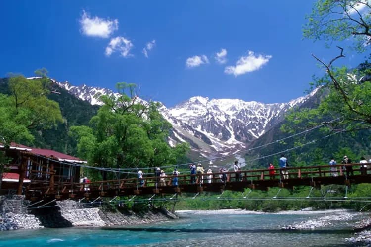 上高地~大正池、河童橋