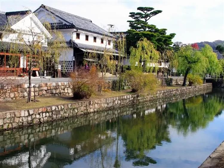 日本三大名園之一岡山後樂園、倉敷美觀地區