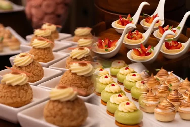 圖片僅作參考,實際餐色依當日供應為主。-五星希爾頓飯店自助晚餐