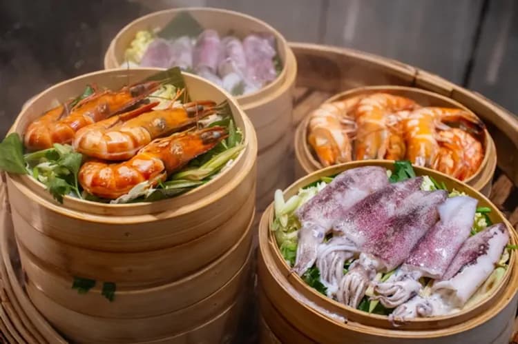 圖片僅作參考,實際餐色依當日供應為主。-五星希爾頓飯店自助晚餐