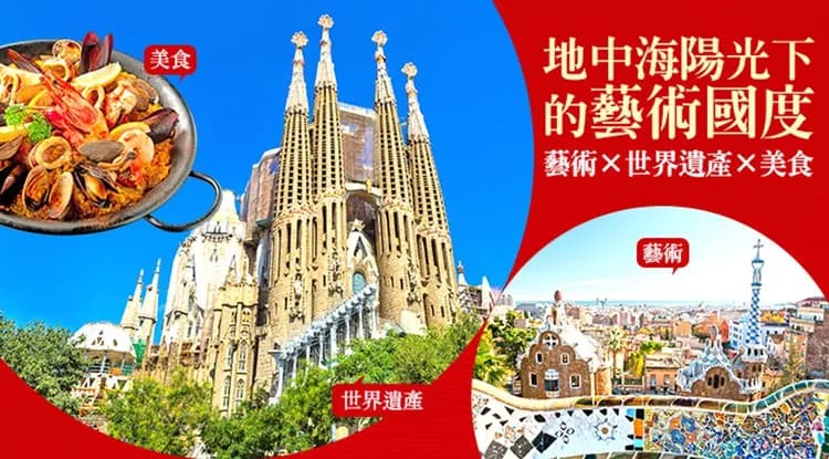 西班牙旅遊,巴塞隆納,馬德里,格拉納達