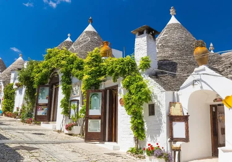 alberobello,蘑菇村