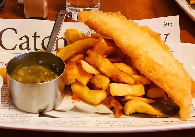 英國旅遊, 炸魚薯條, Fish and chips