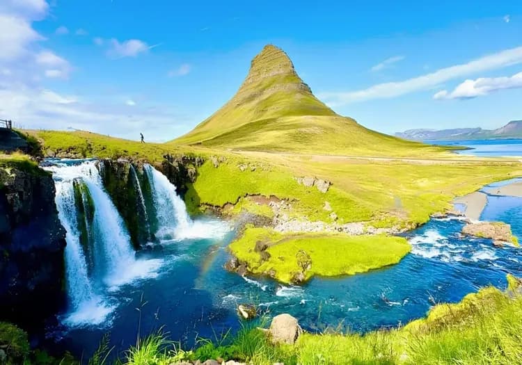 冰島, 冰島旅遊, 斯奈山半島, 教會山, 草帽山