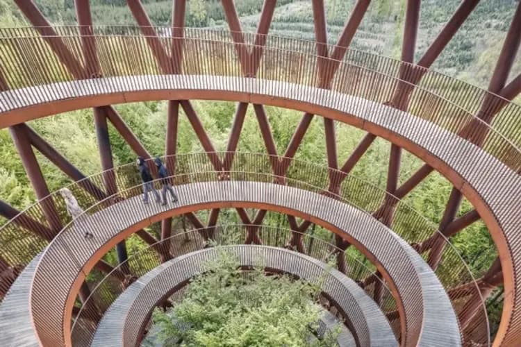 旋轉森林塔(effektarchitects、campadventured)提供-丹麥新發現