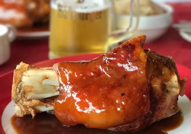 德國旅遊,萊茵河餐廳,豬腳風味餐