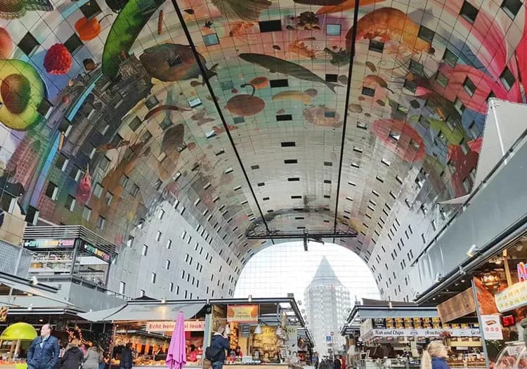 荷蘭旅遊, 鹿特丹,時尚市集