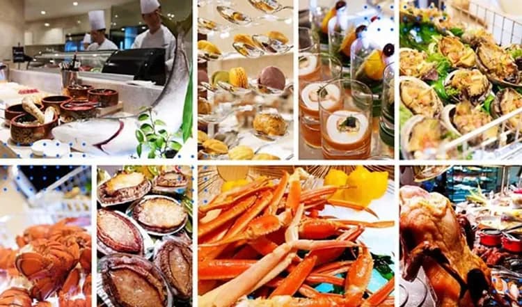 濟州神話世界【藍鼎廳】海鮮百匯自助晚餐-神話世界藍鼎廳:海鮮百匯自助餐(長腳蟹無限)