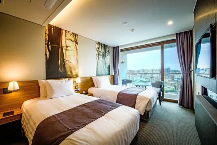 濟州優拓由布萊斯酒店(UTOP UBLESS HOTEL)-濱海飯店:UTOP UBLESS HOTEL乙晚或同級