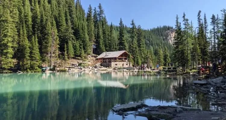 艾格妮絲湖步道(茶屋)-洛磯步道健行