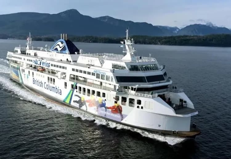 BC渡輪-四種交通工具