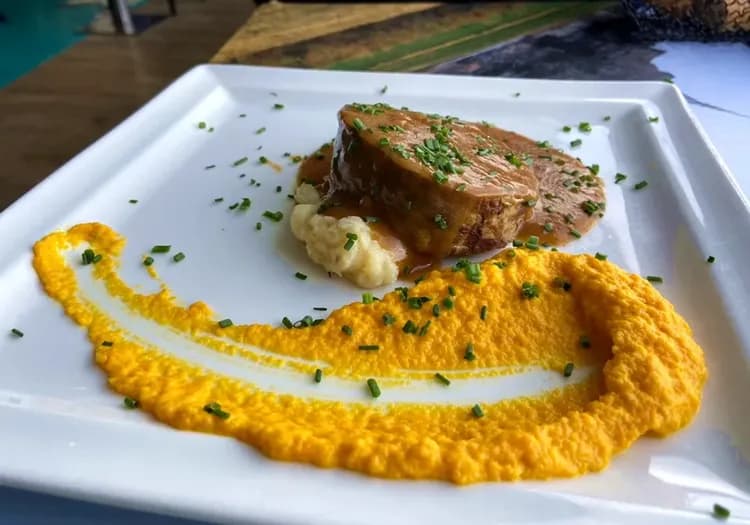 法國旅遊, 法國餐食, 聖米歇爾, 羊排