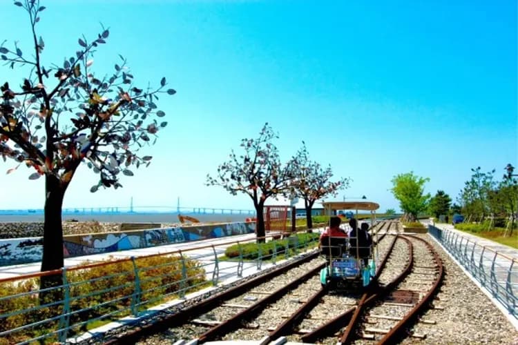 永宗海濱鐵道自行車(四人一部)