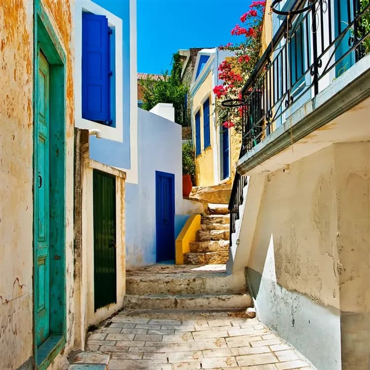 最高省一萬│經典希臘│中世紀羅德島‧藍白聖托里尼‧天堂米克諾斯‧梅提歐拉‧德爾菲遺址‧米推餐‧中段雙飛‧三晚五星13日-13