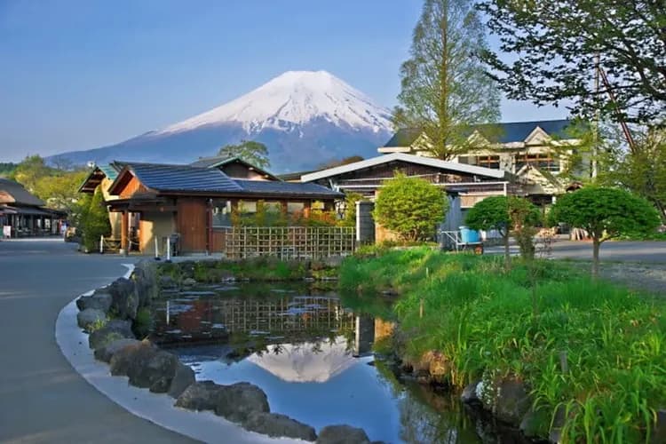 忍野八海(富士山美景)