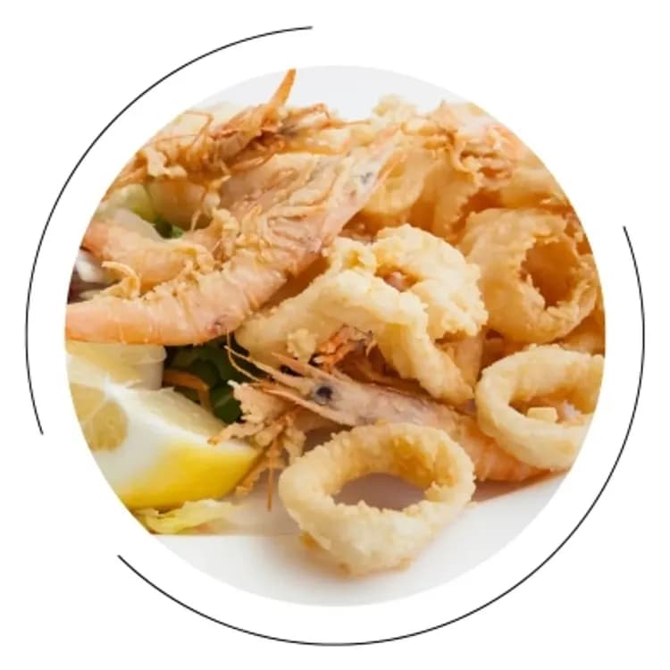 義大利,義大利旅遊,義大利美食,威尼斯必吃,威尼斯美食,炸海鮮,義大利墨魚麵