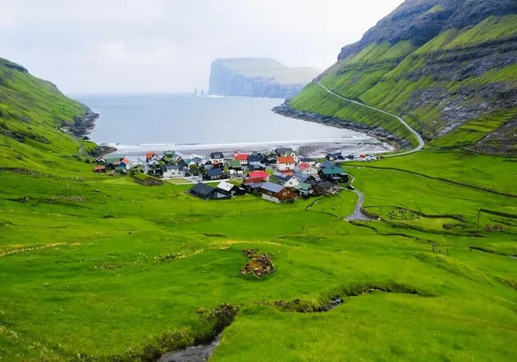 北歐旅遊,法羅群島景點,法羅群島旅遊,法羅群島黃金圈,特約爾努維克,Tjørnuvík